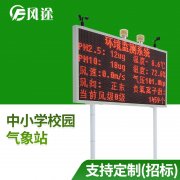校園氣象站，讓學子“觀云測雨”
